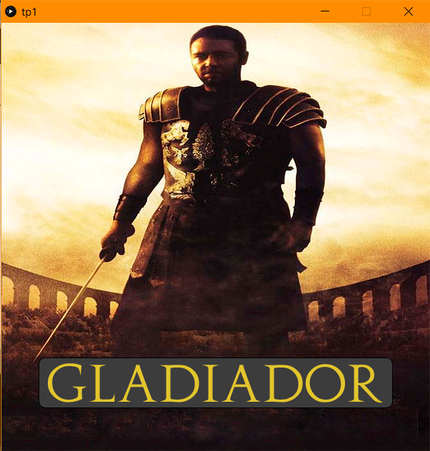 Portada de Gladiador