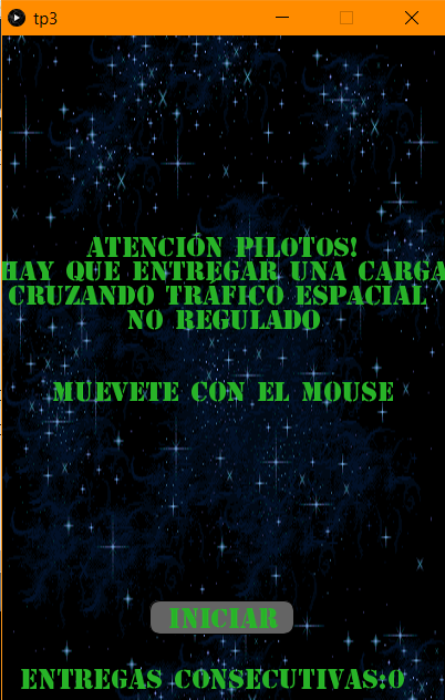 Videojuego espacial 1