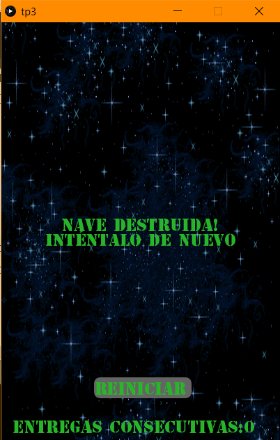 Videojuego espacial 3